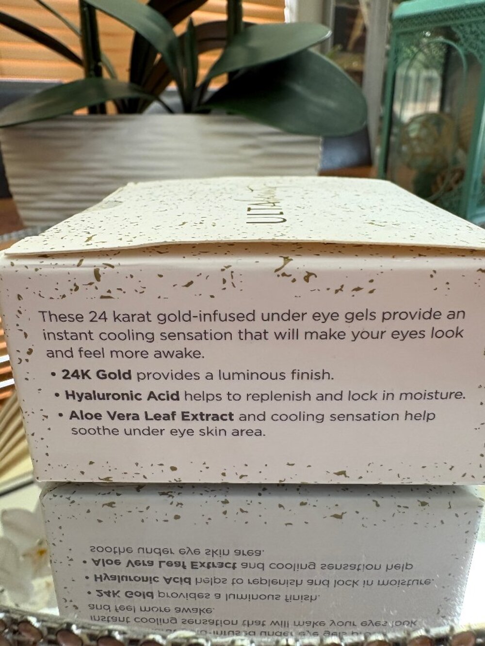 BNWT ULTA Beauty 24k Hydrogel Eye Masks - Picture 3 of 6
